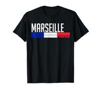 Drapeau Marseille France Fierté de la Ville française T-Shirt
