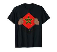 Drapeau mauresque dans mon ADN - Fierté du Maroc T-Shirt