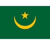 Drapeau Mauritanie (15x10cm) - Sticker