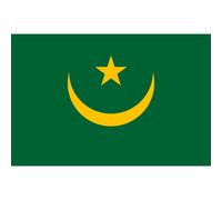 Drapeau Mauritanie (19.5x13cm) - Sticker/Autocollant