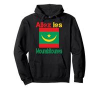 Drapeau Mauritanie, Idée Cadeau Supporter Mauritanien 2024 Sweat à Capuche