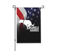 Drapeau Même mon chien déteste Kamala Harris Patio 30x45
