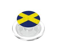 Drapeau Mercia Croix The Midlands Angleterre UK Midlanders PopSockets PopGrip pour MagSafe