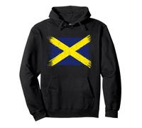 Drapeau Mercia Croix The Midlands Angleterre UK Midlanders Sweat à Capuche