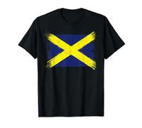 Drapeau Mercia Croix The Midlands Angleterre UK Midlanders T-Shirt