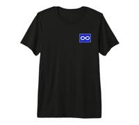 Drapeau Métis Symbole de l'infini Nation Métis de la fierté du Canada T-Shirt Haut de Gamme