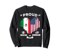 Drapeau Mexicain américain idée de Tenue pour Femme et Drapeau Mexicain Sweatshirt