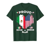 Drapeau Mexicain américain idée de Tenue pour Femme et Drapeau Mexicain T-Shirt