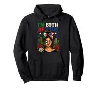 Drapeau Mexicain américain Oui Je suis Les Deux mexicains Drapeau USA Heritage Sweat à Capuche