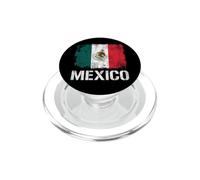 Drapeau Mexicain Vintage Aigle emblème du Mexique Vieilli PopSockets PopGrip pour MagSafe