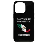 Drapeau Mexicain Vintage de Saint-Jacques-de-Compostelle Coque pour iPhone 13 Pro