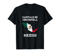 Drapeau Mexicain Vintage de Saint-Jacques-de-Compostelle T-Shirt