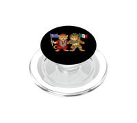 Drapeau Mexique République démocratique du Congo mexicaines PopSockets PopGrip pour MagSafe