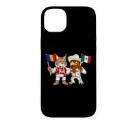 Drapeau Mexique Roumanie Mexicain roumaines Fier Coque pour iPhone 14 Plus
