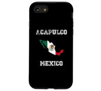 Drapeau Mexique Vieilli Acapulco Pride Coque pour iPhone SE (2020) / 7/8