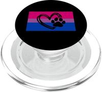 Drapeau mignon pour maman papa gay bisexuel fierté PopSockets PopGrip pour MagSafe