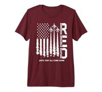 Drapeau Militaire américain « Remember Everyone Deployed Red Friday » T-Shirt Haut de Gamme