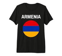 Drapeau Moderne de l'Arménie T-Shirt Haut de Gamme