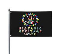 Drapeau Mois national du patrimoine hispanique Drapeau De Jardin