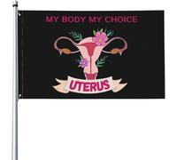 Drapeau Mon Corps, Mon Choix Pro-Choix Droits Reproductifs Drapeau De Bienvenue Décoration Personnalisés Bannière, Pour Les Bureaux, Jardin, D'Intérieur, 90x150cm