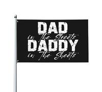 Drapeau « Montez, perdant, nous allons mourir de dysenterie » - Bannière de jardin amusante 3 x 5