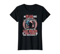 Drapeau Mouche du dernier Souffle du Soldat défendant Patriotique T-Shirt Graphique avec Valeur