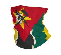 Drapeau Mozambicain Vintage du Mozambique Balaclava Séchage Rapide Bandeaux Ultra-Douce Bande De Cheveux pour Sports Extérieur Ski 26X30CM