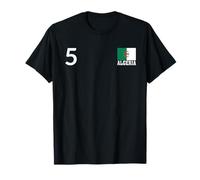 Drapeau National Algerie Numéro 5 Patrimoine Pays T-Shirt