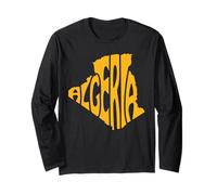 Drapeau National algérien Patriotique algérie Fan fierté Patriotique Patriotique Manche Longue