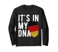 Drapeau National Allemand It's in My DNA Manche Longue