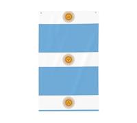 Drapeau national argentin 150 x 90 cm - Drapeaux personnalisés avec image de drapeau national pour une utilisation en extérieur