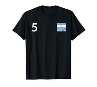 Drapeau National Argentine Numéro 5 Patrimoine du Pays T-Shirt