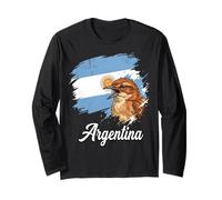 Drapeau National Argentine Rufous Hornero Manche Longue