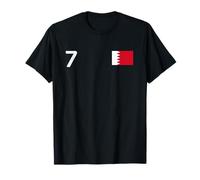 Drapeau National BAHREIN numéro 7 Country Pride Heritage T-Shirt