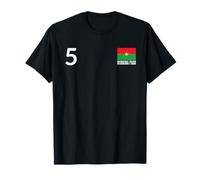 Drapeau National Burkina Faso numéro 5 Patrimoine National T-Shirt