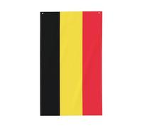 Drapeau national de la Belgique 150 x 90 cm - Drapeaux personnalisés avec image du drapeau national pour une utilisation en extérieur