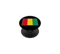 Drapeau National de la Guinée Conakry de l'Afrique de l'Ouest PopSockets PopGrip Adhésif