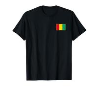 Drapeau national de la Guinée Conakry de l'Afrique de l'Ouest T-Shirt
