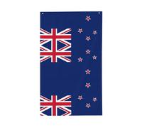 Drapeau national de la Nouvelle-Zélande 150 x 90 cm - Drapeaux personnalisés avec image de drapeau national pour une utilisation en extérieur