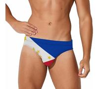 Drapeau National de la République des Philippines Maillot de Bain pour Homme Maillot de Bain Triangle String Bikini Maillot de Bain