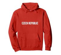 Drapeau National de la République tchèque, Couleur Rouge Sweat à Capuche