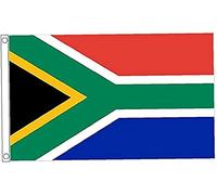 Drapeau national de l'Afrique du Sud de 0,9 x 1,5 m, couleurs vives, drapeaux nationaux de l'Afrique du Sud, drapeaux nationaux de l'Afrique du Sud, pratiques et attrayants
