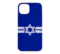 Drapeau National de l'État d'Israël de Zion Star of David Roundel Coque pour iPhone 15 Plus
