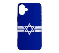 Drapeau National de l'État d'Israël de Zion Star of David Roundel Coque pour iPhone 16 Plus