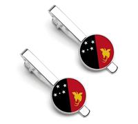 Drapeau National De L'État Indépendant De Papouasie-Nouvelle-Guinée Pince À Cravate Pour Homme Mariage Affaires Pour Hommes Vie Quotidienne Anniversaire De Mariage Affaires Fête Des Pères