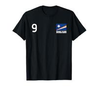 Drapeau National des îles Marshall Numéro 9 Patrimoine National T-Shirt