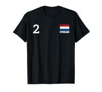 Drapeau National des Pays-Bas Numéro 2 Patrimoine National T-Shirt