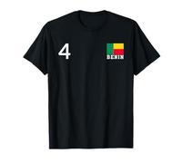 Drapeau National du Bénin numéro 4 Patrimoine National T-Shirt