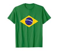 Drapeau National du Brésil du Brésil dia da Independência T-Shirt