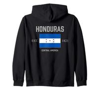 Drapeau National du Honduras Amérique Centrale Est 1821 Sweat à Capuche